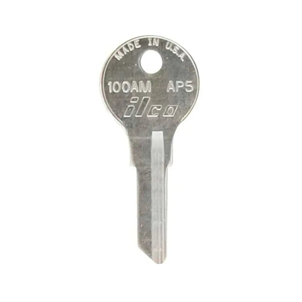 (NEW) ILCO Metal Head Key for Chicago 100AM-AP5 Key Blank (NEW) ILCO Metal Head Key for Chicago 100AM-AP5 Key Blank